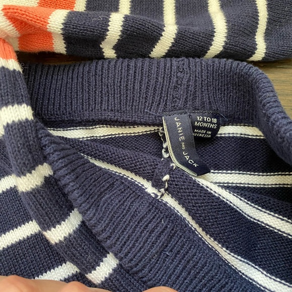 Janie and Jack light knit set EUC 12-18 - Picture 3 of 5